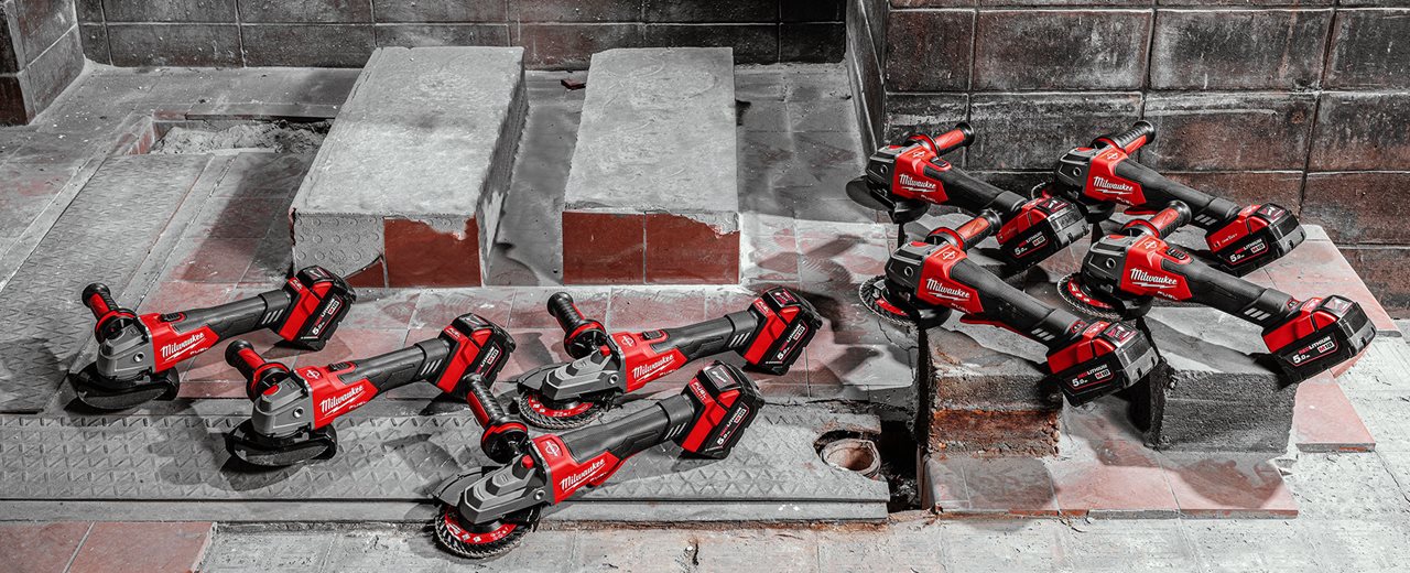 Cordless Angle Grinders & Polishers Milwaukee® Tools Milwaukee Tools UK